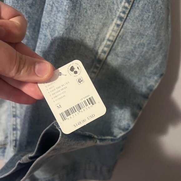 NWT Free People Avery Denim Jacket - Picture 2 of 5